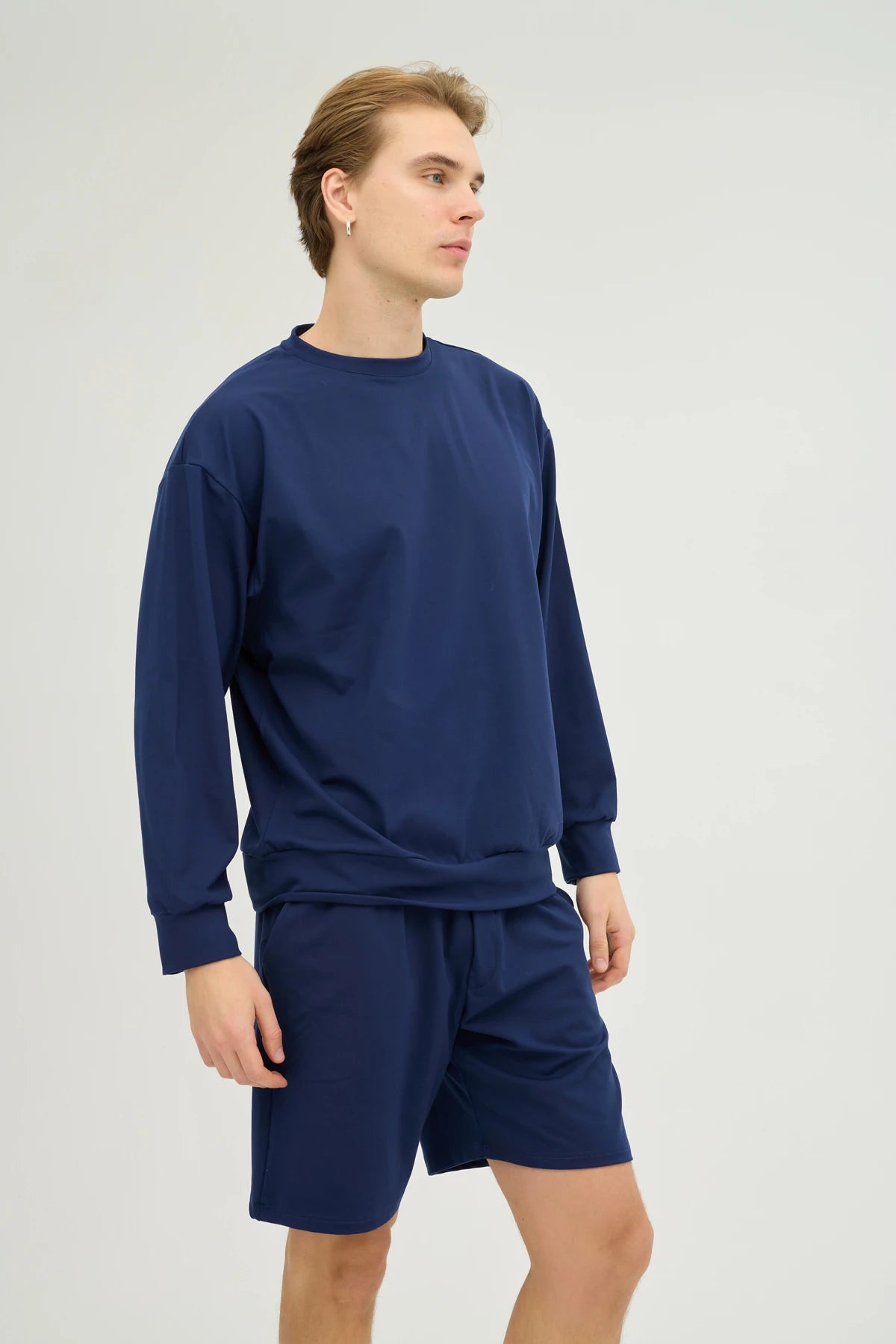 Lacivert Sweatshirt Takım