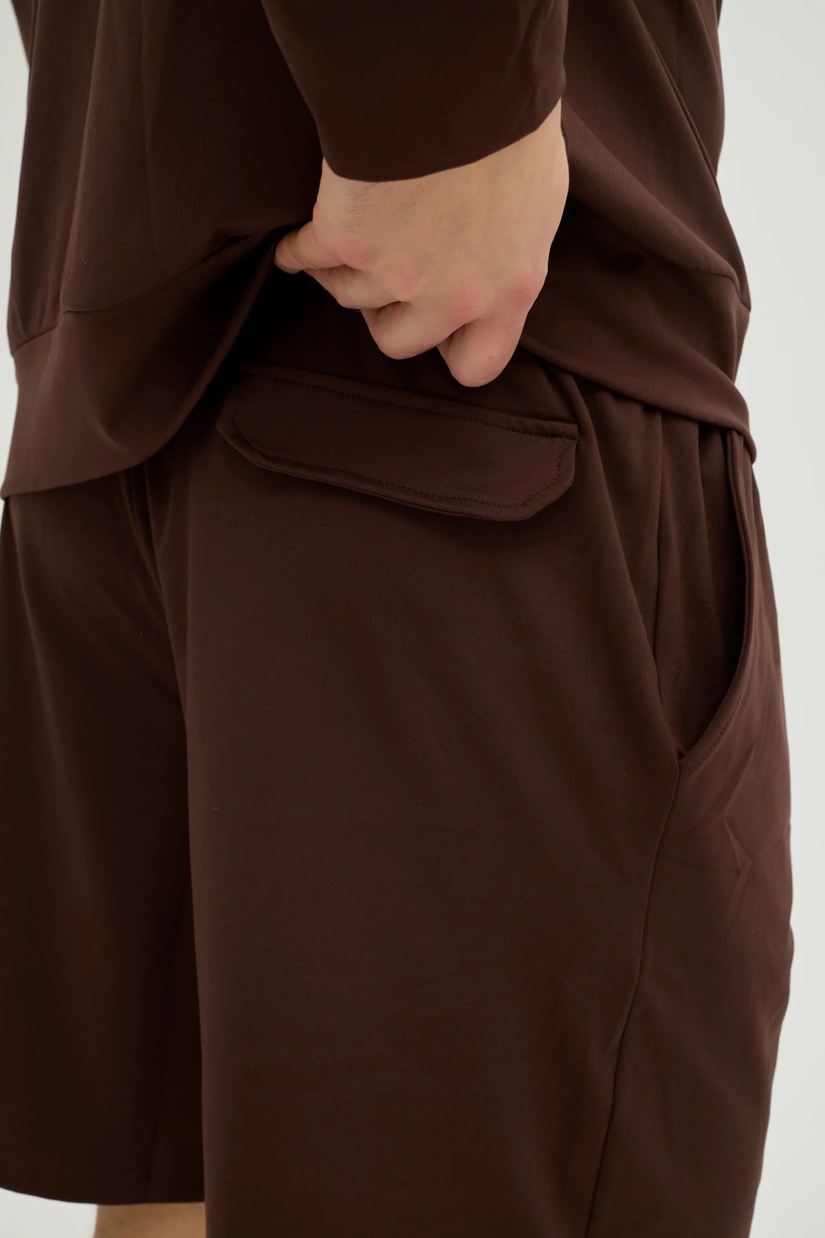 Kahverengi Sweatshirt Takım