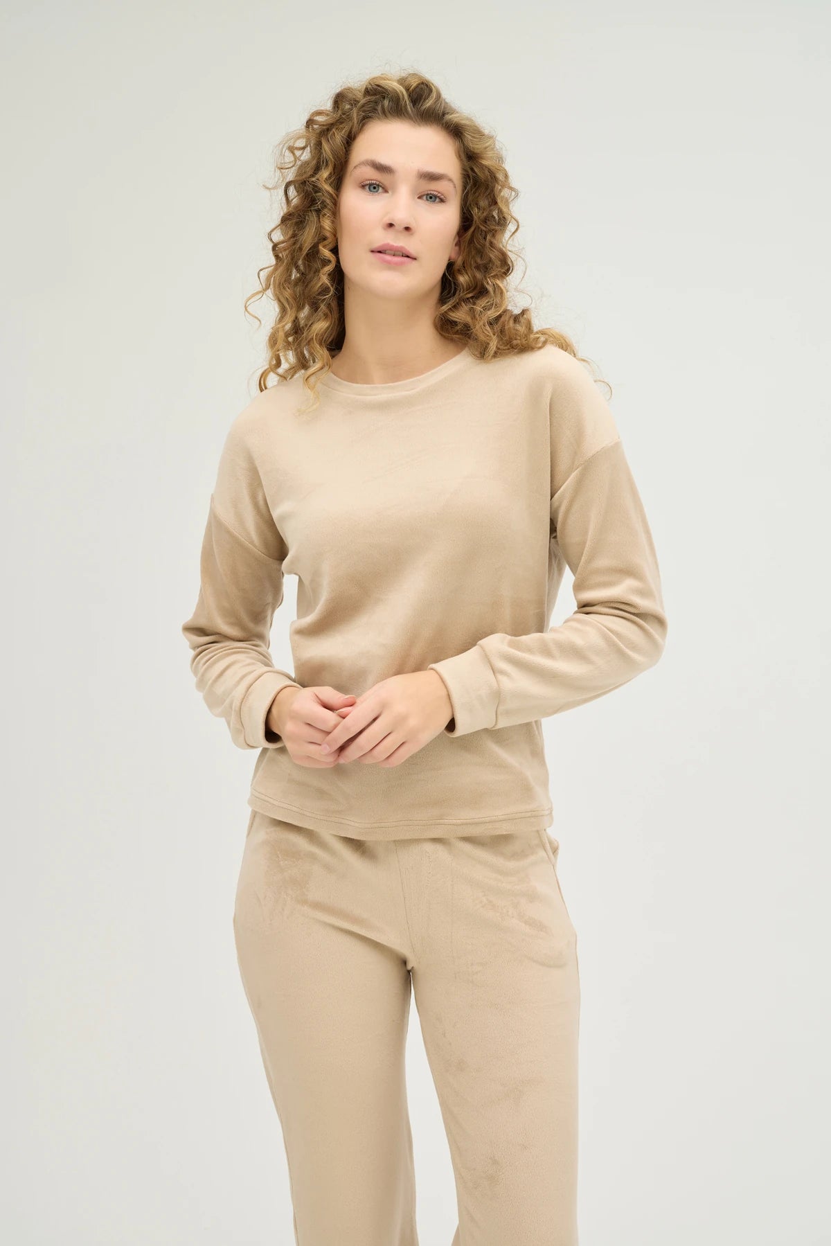 Kahverengi Kadife Takım