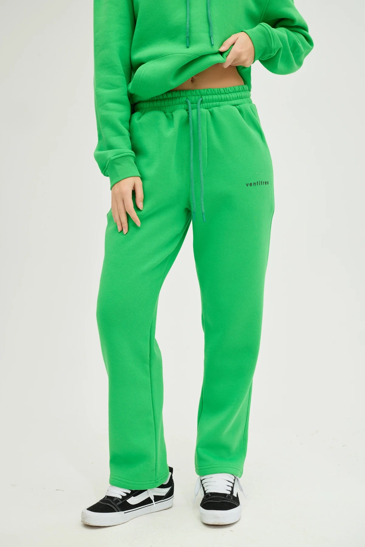 Unisex Yeşil Oversize Eşofman Altı