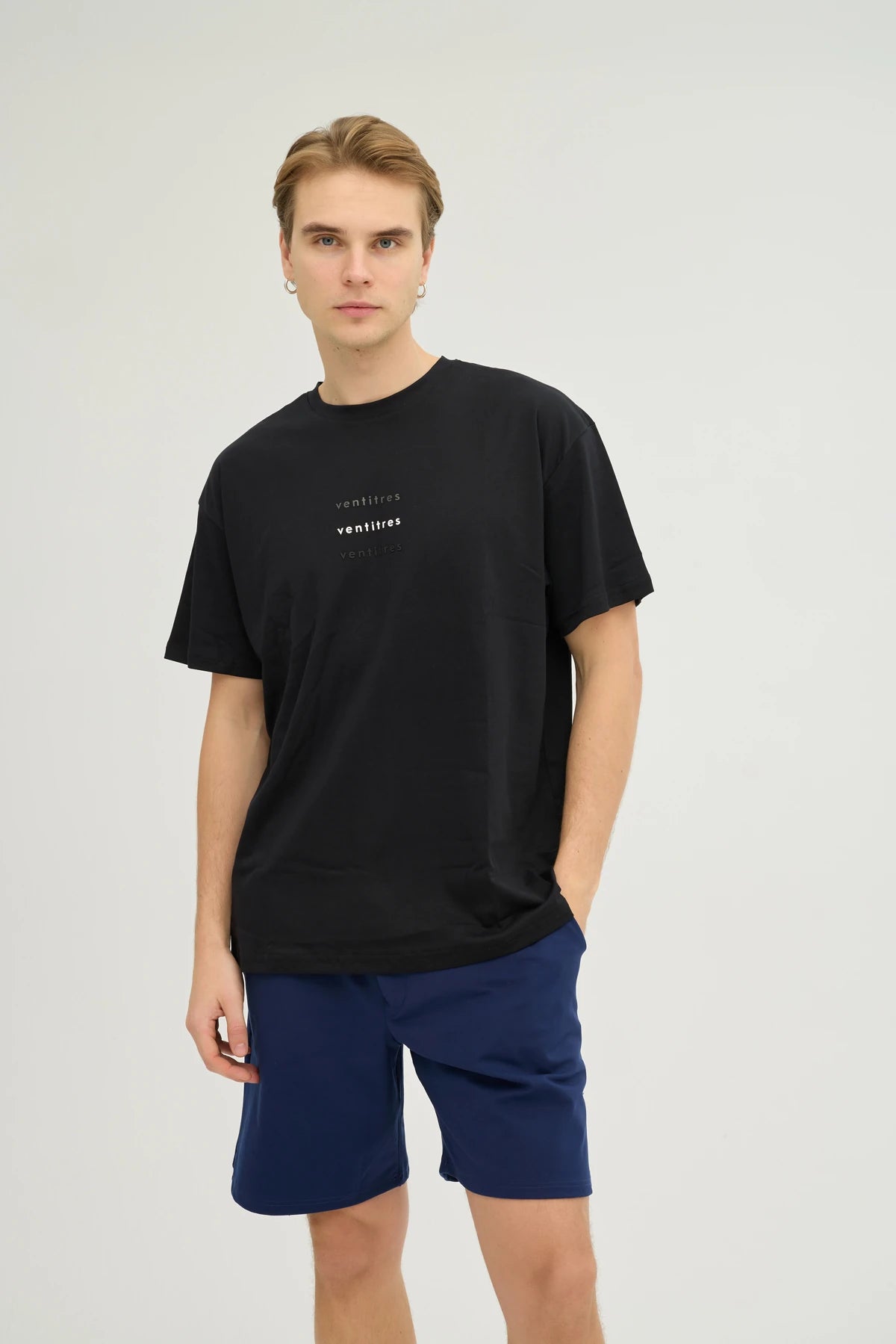 Unisex Oversize Baskılı T-Shirt